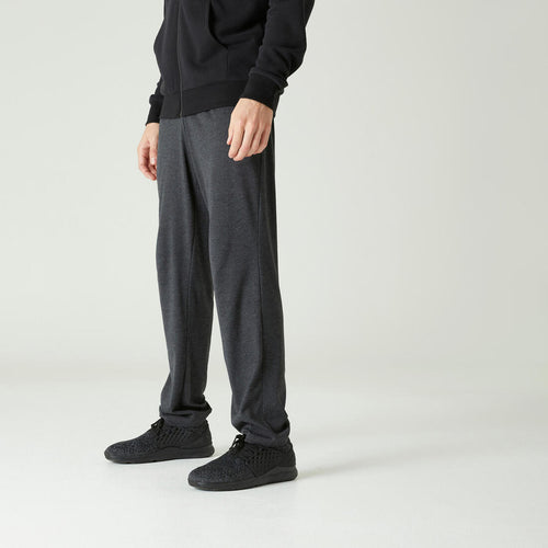 





Men's Fitness Jogging Bottoms 100 - Dark Grey