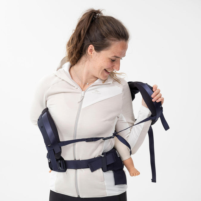 





Physiological Baby Carrier from 9 months to 15 kg - MH500 Navy Blue, photo 25 of 35