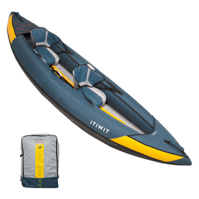 





Inflatable 1- or 2-person Touring Canoe-kayak, photo 1 of 19