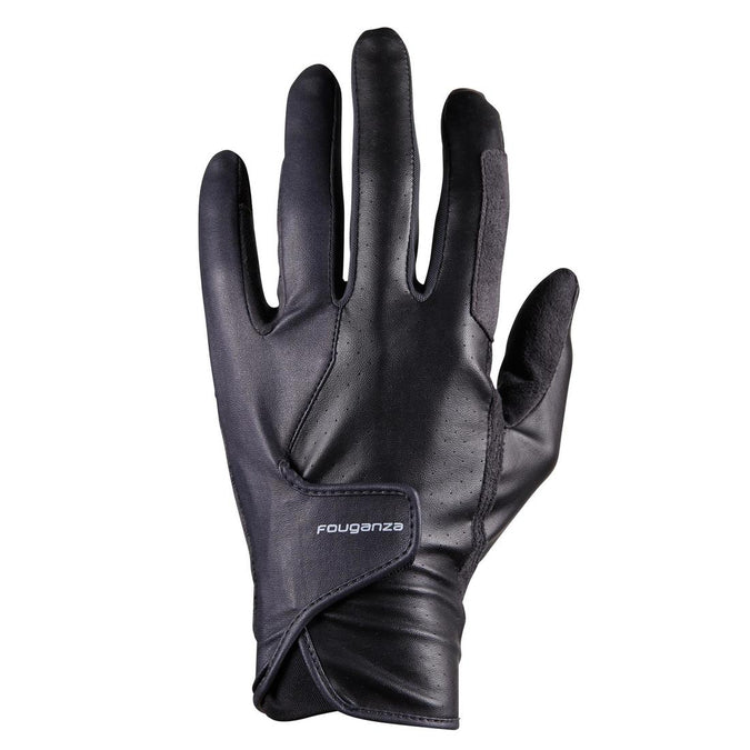 





500 Horse Riding Gloves - Black, photo 1 of 8