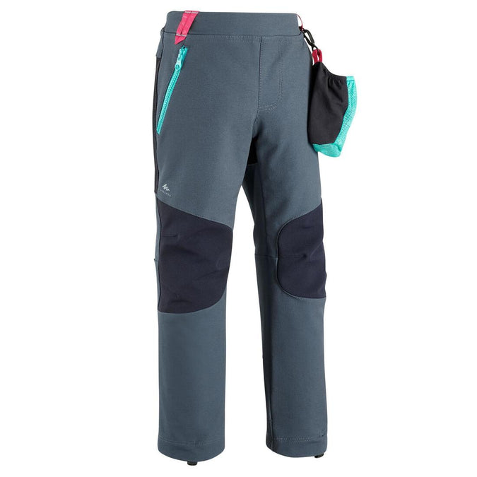 





Kids’ Softshell Hiking Trousers - MH550 - Aged 2-6 - Grey, photo 1 of 10