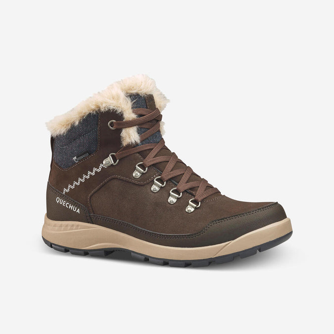 





Women's Warm Waterproof Snow Hiking Shoes - SH500 X-WARM Mid, photo 1 of 5
