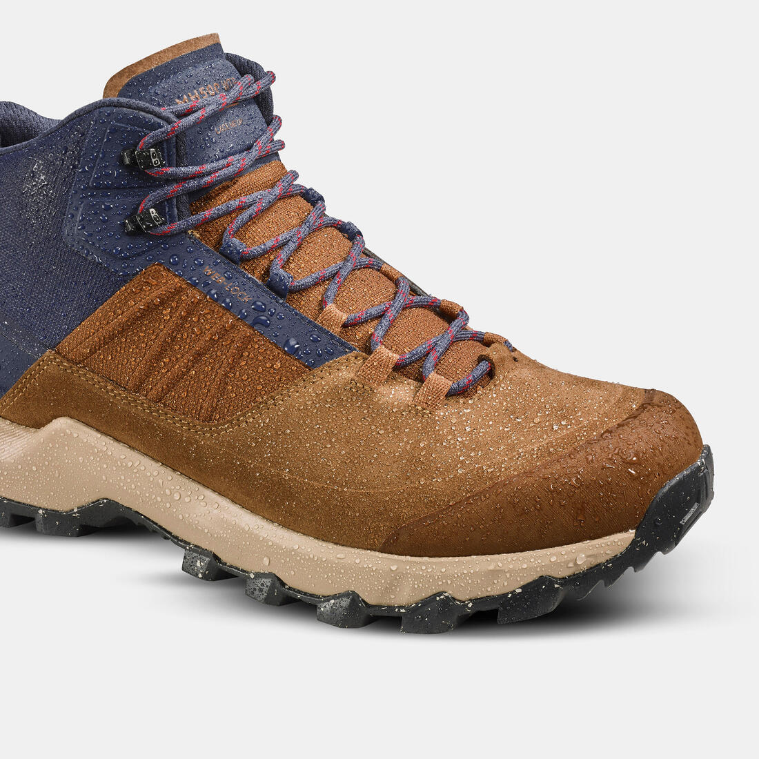 Men's Waterproof Mountain Walking Shoes - MH500 Mid
