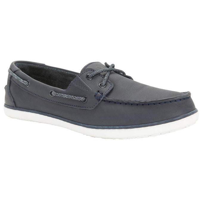 





Women’s Leather Sailing Boat Shoes 500 - Navy, photo 1 of 11