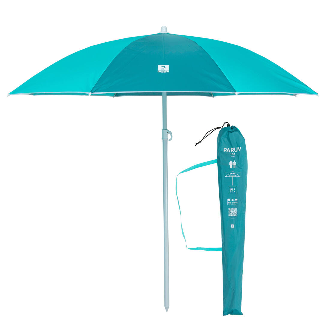 PARUV 160 BEACH PARASOL UPF 50+ 2 PLACES