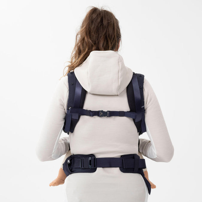 





Physiological Baby Carrier from 9 months to 15 kg - MH500 Navy Blue, photo 33 of 35