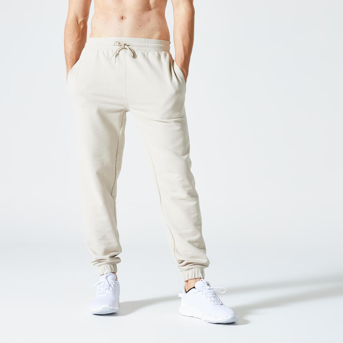 Men's Fitness Jogging Bottoms 500 Essentials