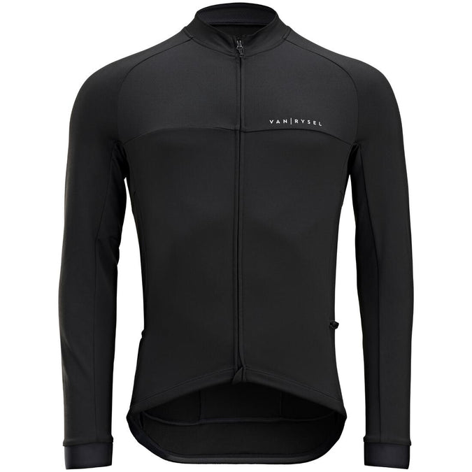 





Men's Mid-Season Long-Sleeved Road Cycling Jersey RC100 - Black, photo 1 of 7