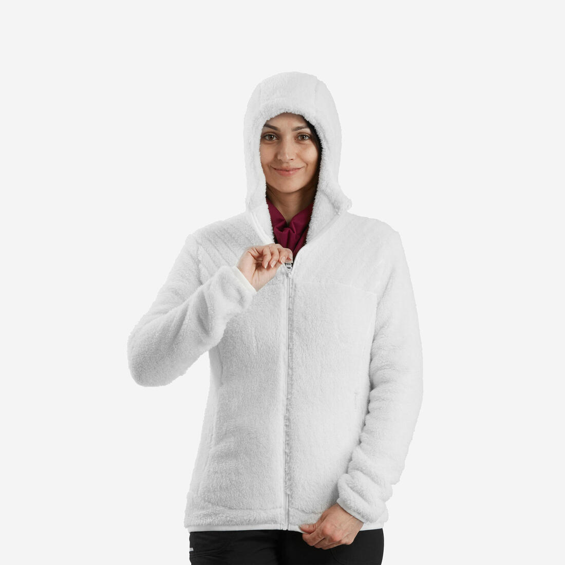 SH100 Women’s ultra-warm snow hiking fleece jacket