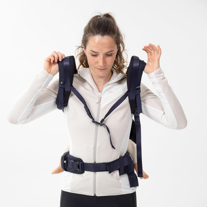 





Physiological Baby Carrier from 9 months to 15 kg - MH500 Navy Blue, photo 23 of 35