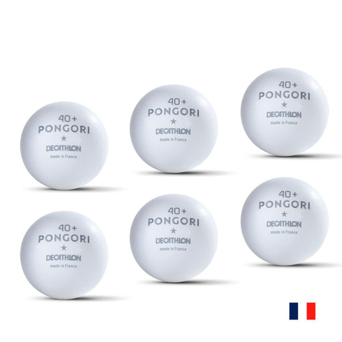 





Table Tennis Balls TTB 100 1* 40+ 6-Pack (Made in France) - Orange