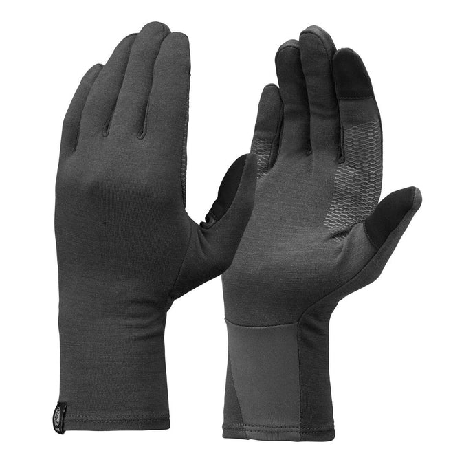 





Adult Mountain Trekking Merino Wool Liner Gloves - MT500 Grey, photo 1 of 5