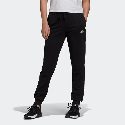 





Women's Fitness Majority Cotton Slim Jogging Bottoms - Linear Black