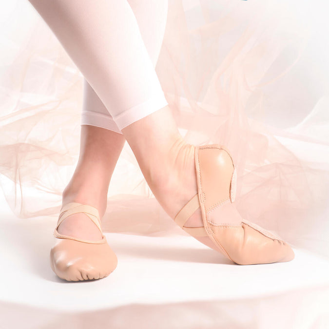 





Leather Split-Sole Demi-Pointe Shoes Sizes 9.5C - 8, photo 1 of 5