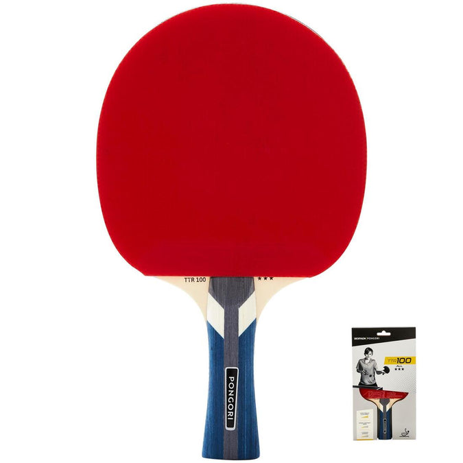 





School Table Tennis Bat TTR 100 3* All-Round, photo 1 of 9