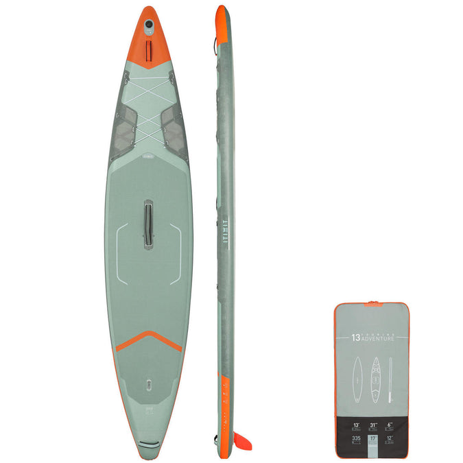 





Inflatable Touring SUP Reinforced Dropstitch 13' 31'' Green - X500, photo 1 of 20