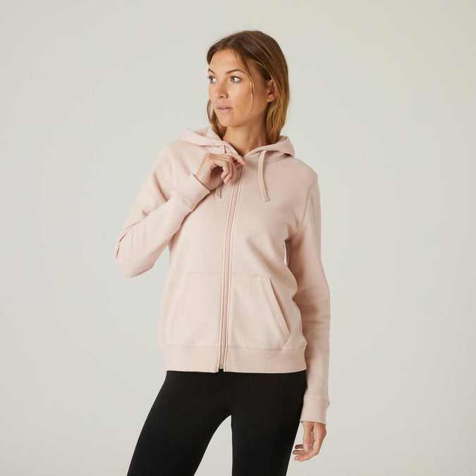 





Women's Zip-Up Fitness Hoodie 500 - Grey, photo 1 of 6