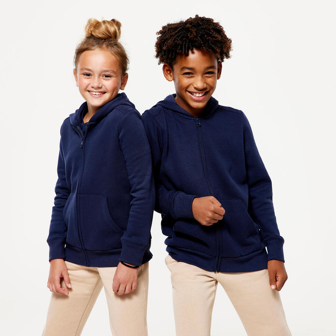 





Kids' Zip-Up Sweatshirt - Navy Blue, photo 1 of 8