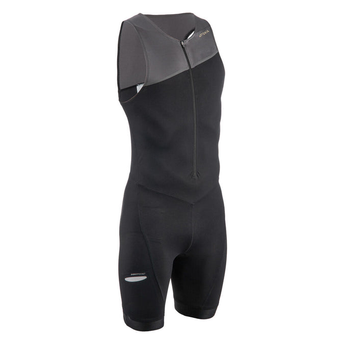 





MEN'S SHORT-DISTANCE TRIATHLON TRISUIT - BLACK/GREY, photo 1 of 7