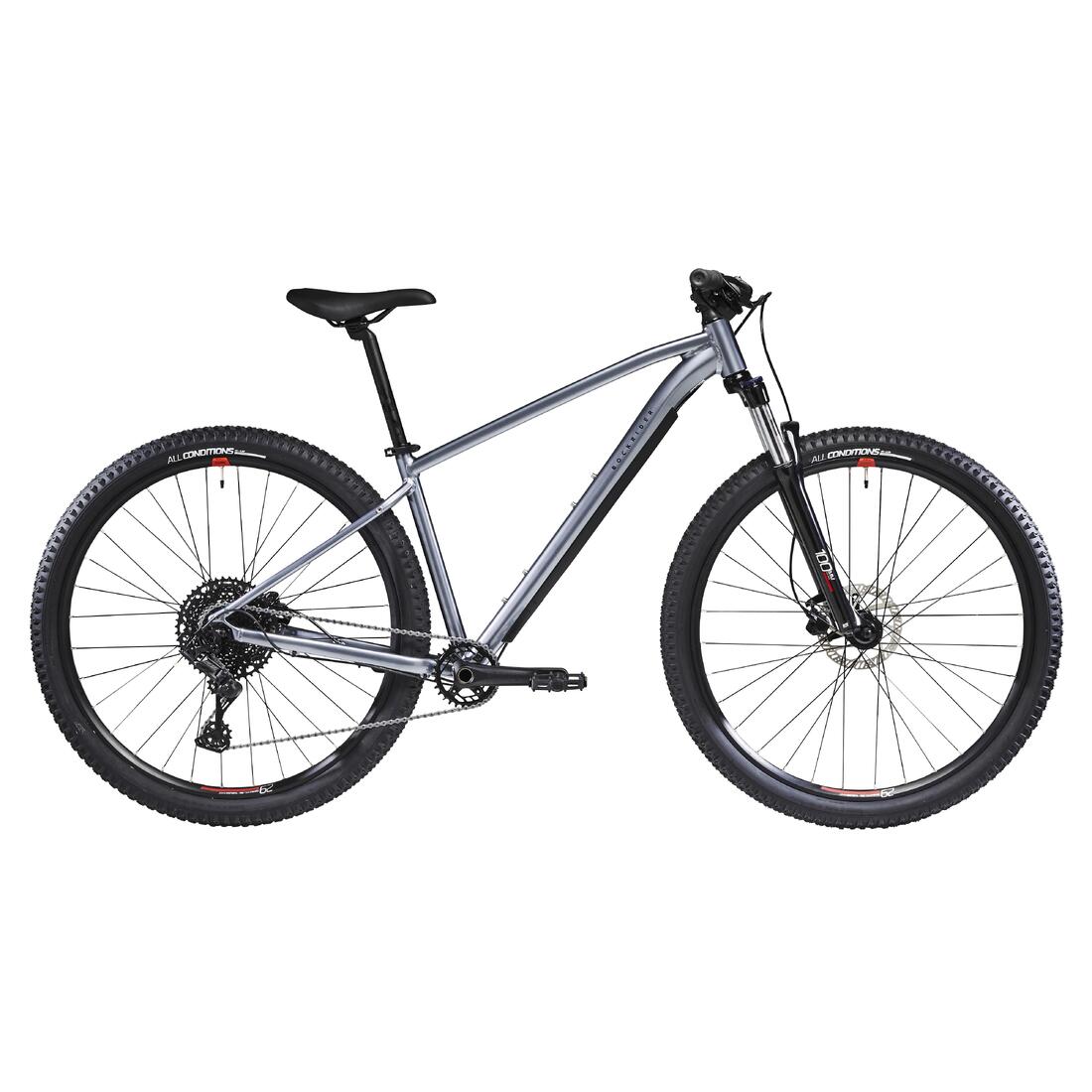 29" Touring Mountain Bike Explore 520 - Grey / Red