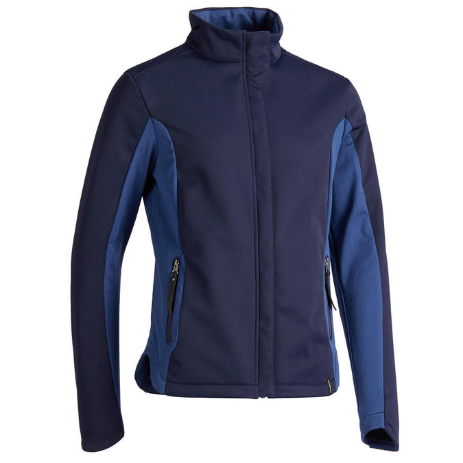 





500 Children's Horse Riding Softshell Jacket - Navy/Blue, photo 1 of 9