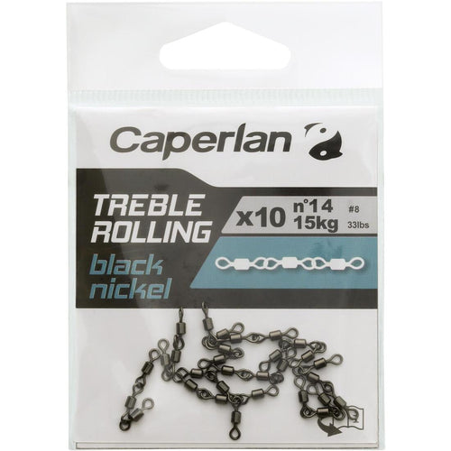 





FISHING TRIPLE SWIVEL TREBLE ROLLING X10 - BLACK NICKEL