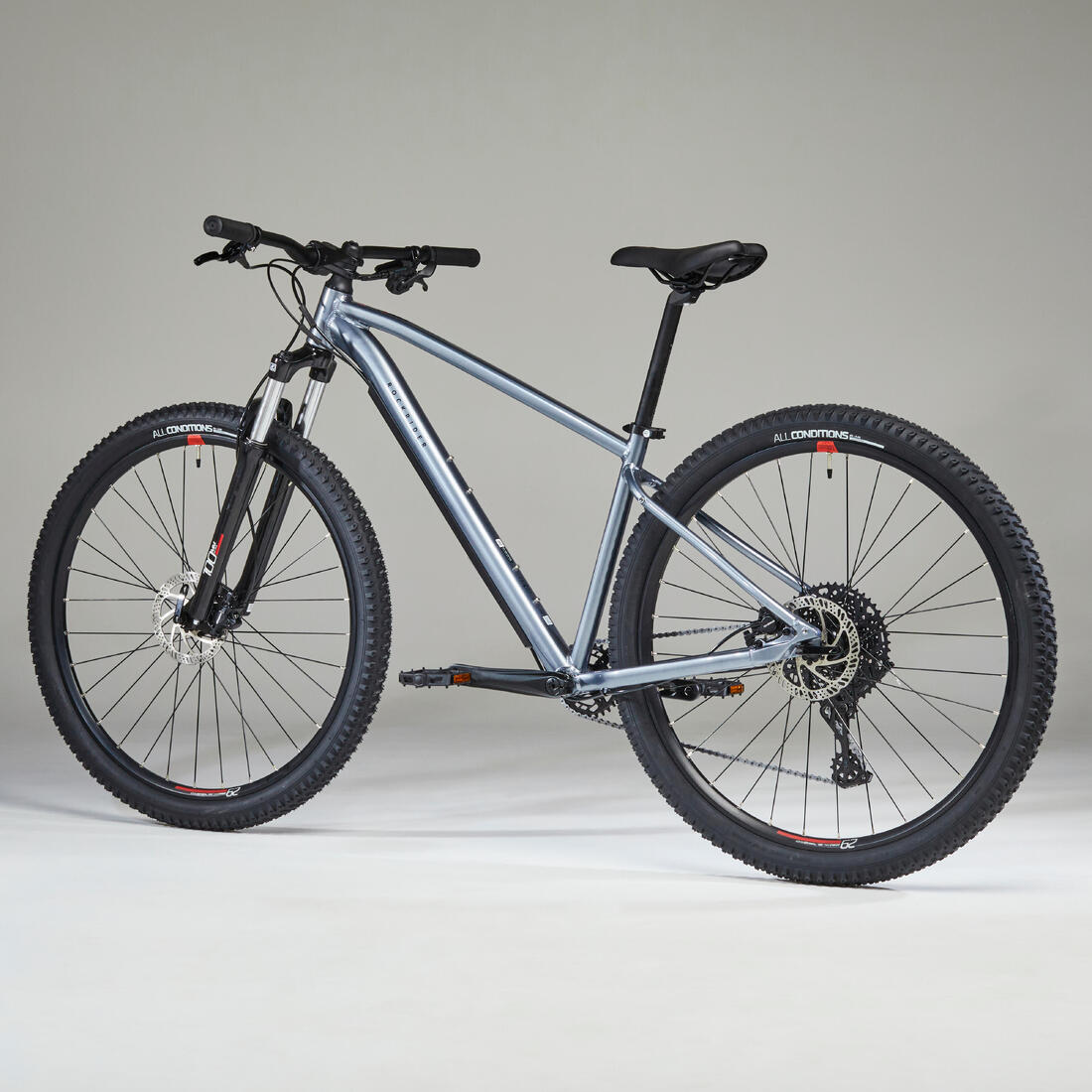 29" Touring Mountain Bike Explore 520 - Grey / Red