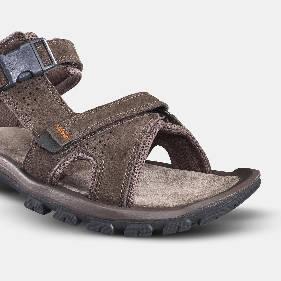 Men's leather walking sandals - NH120