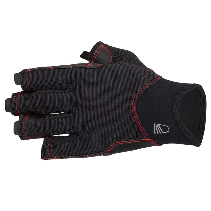 Adult Fingerless Gloves 500 Black