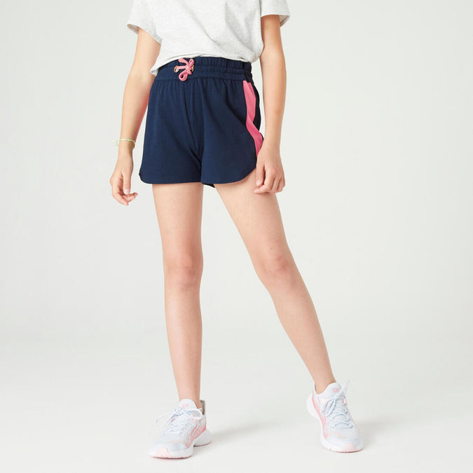 





Girls' Multisport Cotton Shorts, photo 1 of 4