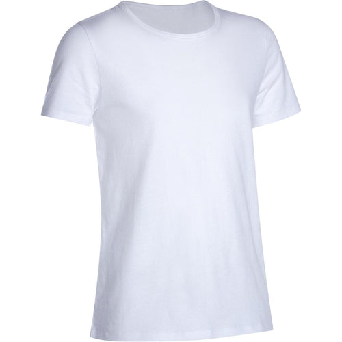 





Kids' Basic Cotton T-Shirt - White