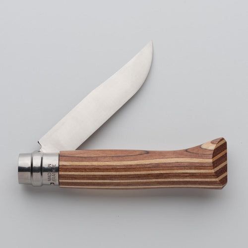 





Opinel 8.5 cm stainless-steel knife No. Brown 8 Birch