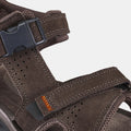 Men's leather walking sandals - NH120