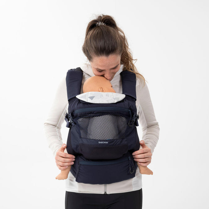 





Physiological Baby Carrier from 9 months to 15 kg - MH500 Navy Blue, photo 34 of 35