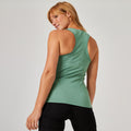 Women's Slim-Fit Fitness Crew-Neck Tank Top 500