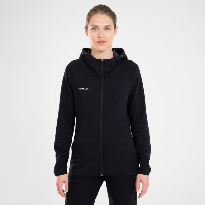 





Women's Zipped Basketball Hoodie J500 - Black, photo 1 of 7