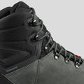 Men's waterproof leather hiking boots - MT100 Wide - Khaki