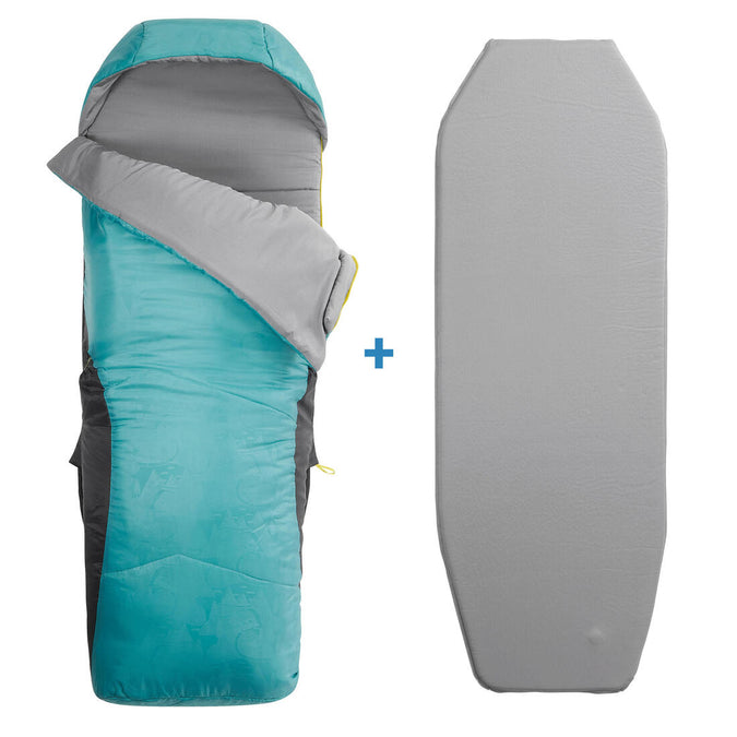 





Kids’ 2-In-1 Sleeping Bag - Sleepin Bed Junior 10°C L -  Blue, photo 1 of 15