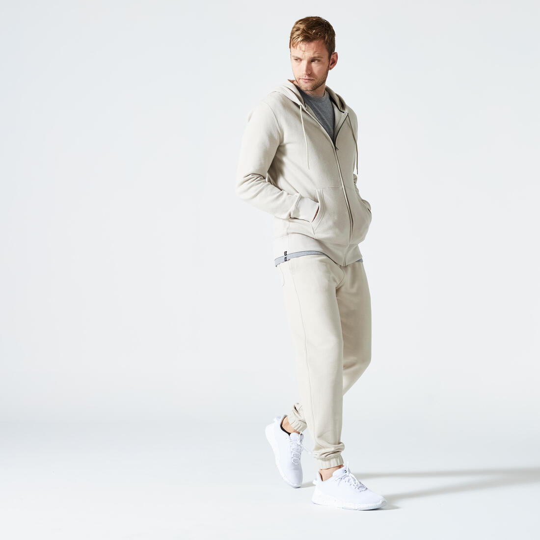 Men's Fitness Jogging Bottoms 500 Essentials