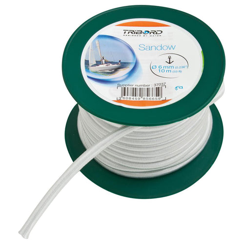 





Sailing Bungee Cord Reel 6 mm x 10 m - White