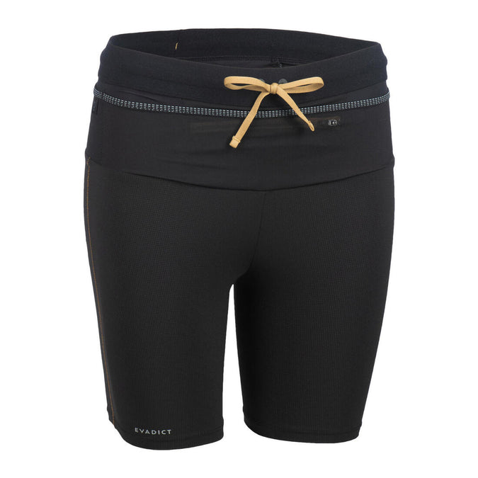 





WOMEN'S TRAIL RUNNING EMBOSS TIGHT SHORTS - BLACK/BRONZE, photo 1 of 9