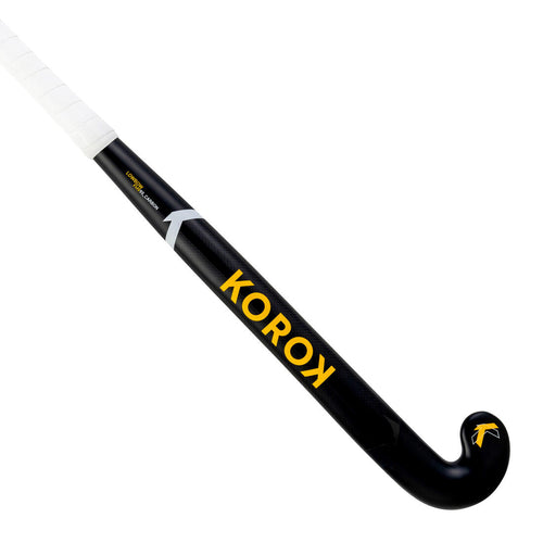 





Adult Field Hockey Advanced 95% Carbon Low Bow Stick FH995 - Black/Orange