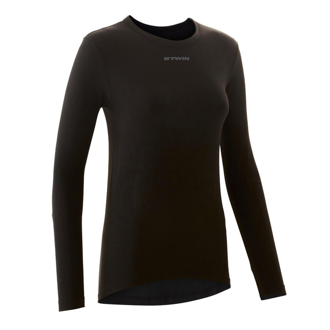 





100 Women's Long-Sleeved Cycling Base Layer - Black, photo 1 of 1