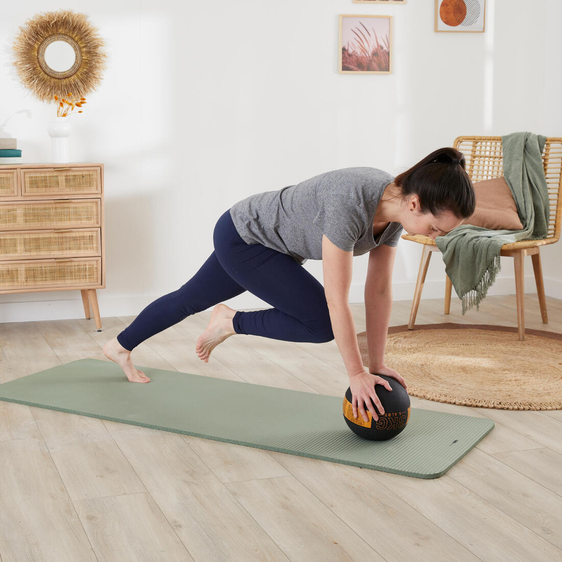 4 kg Rubber Medicine Ball