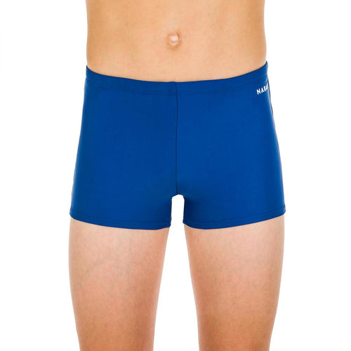 





BOYS' SWIMMING BOXER BASIC 100 - BLUE