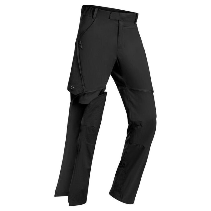 





Kids’ Modular Hiking Trousers MH500 ONEZIP Aged 7-15 - Black, photo 1 of 19