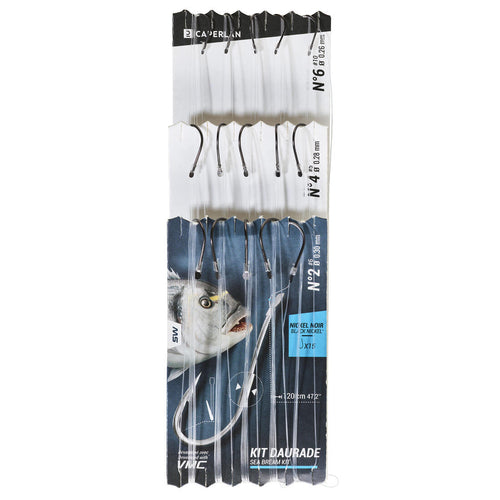 





SN SEABREAM KIT spade-end hooks to line  for sea fishing