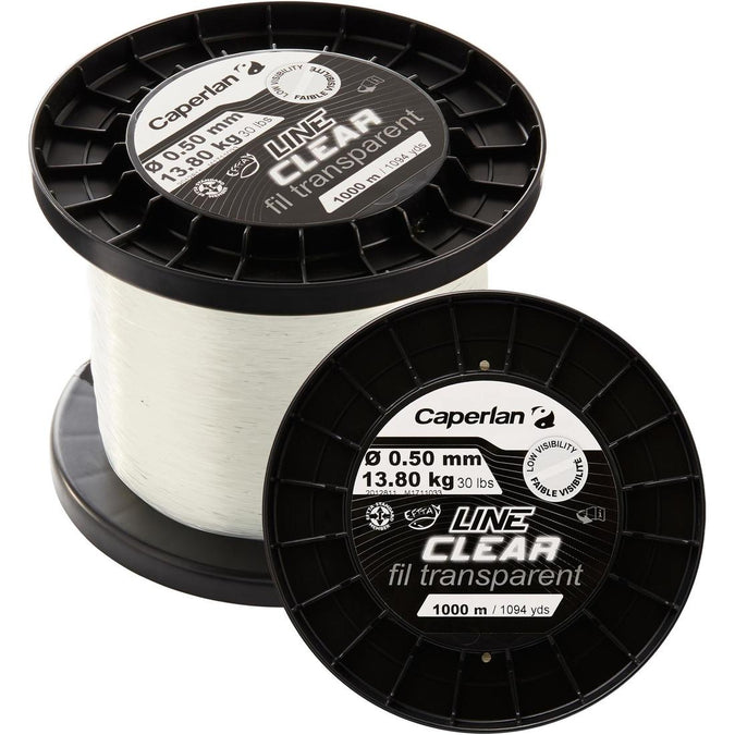 





CLEAR LINE Transparent Fishing Line 1000 M, photo 1 of 3