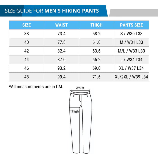 





Men’s Hiking Trousers NH100, photo 1 of 9