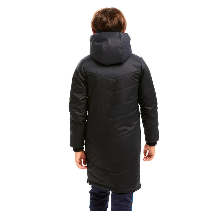 Kids Football Long Parka TRX Black Decathlon Bahrain